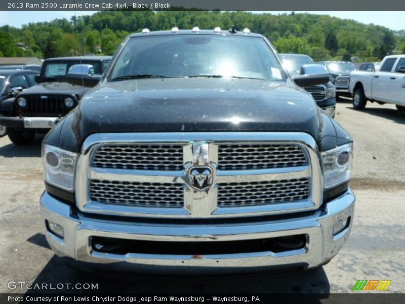 Black / Black 2013 Ram 2500 Laramie Crew Cab 4x4