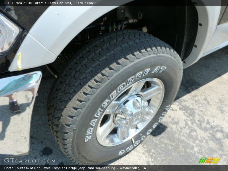 Black / Black 2013 Ram 2500 Laramie Crew Cab 4x4