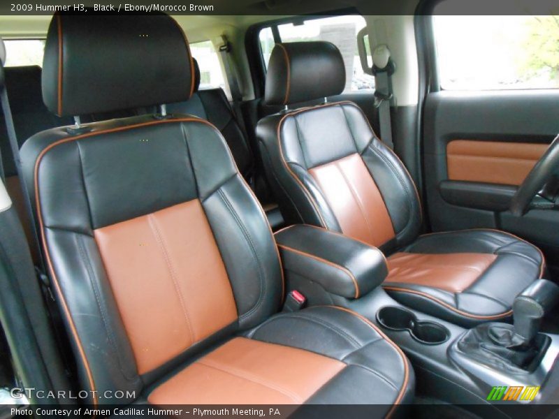 Front Seat of 2009 H3 