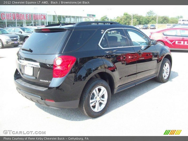 Black / Brownstone/Jet Black 2012 Chevrolet Equinox LT AWD