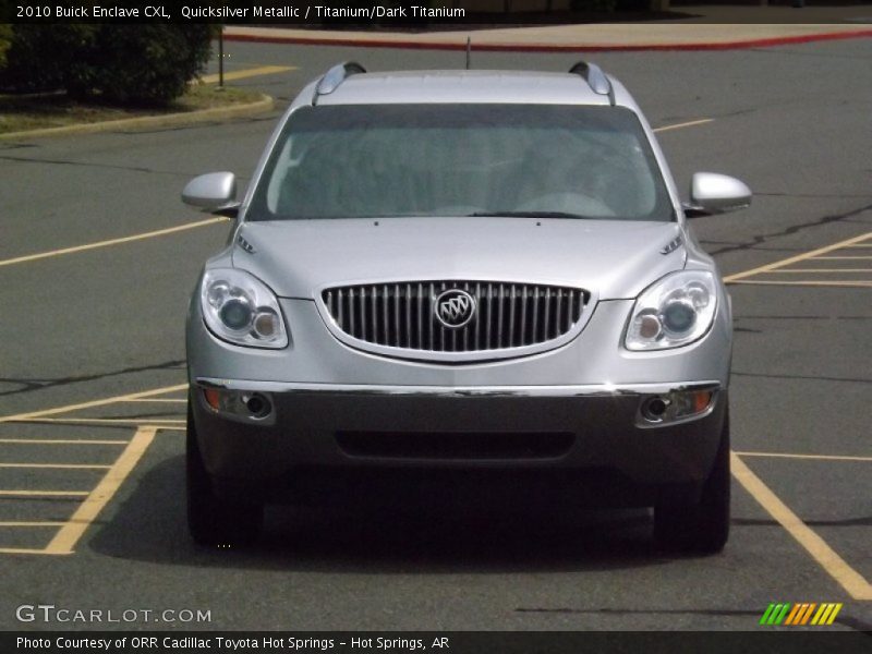 Quicksilver Metallic / Titanium/Dark Titanium 2010 Buick Enclave CXL