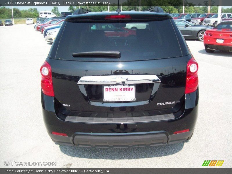 Black / Brownstone/Jet Black 2012 Chevrolet Equinox LT AWD