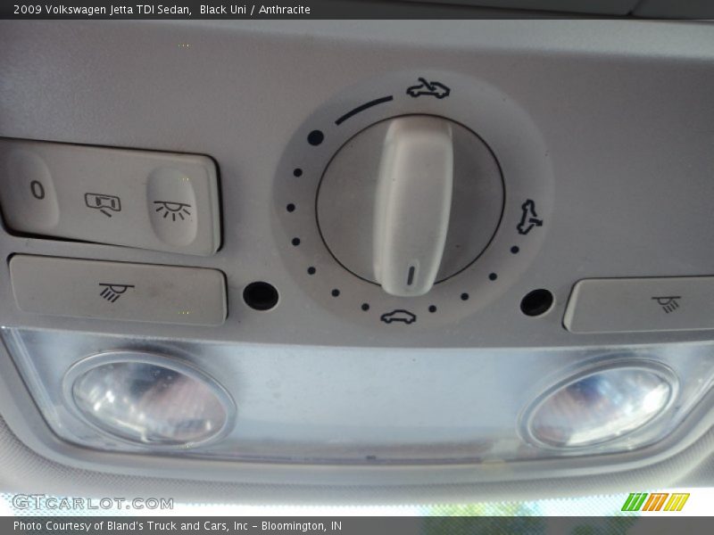 Black Uni / Anthracite 2009 Volkswagen Jetta TDI Sedan