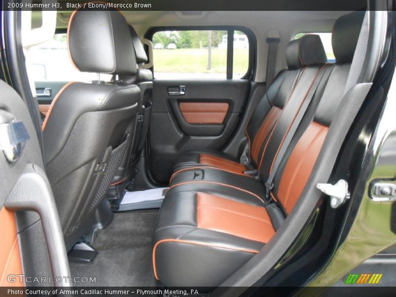 Rear Seat of 2009 H3 