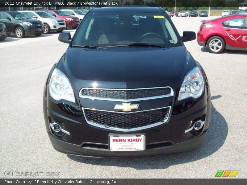 Black / Brownstone/Jet Black 2012 Chevrolet Equinox LT AWD