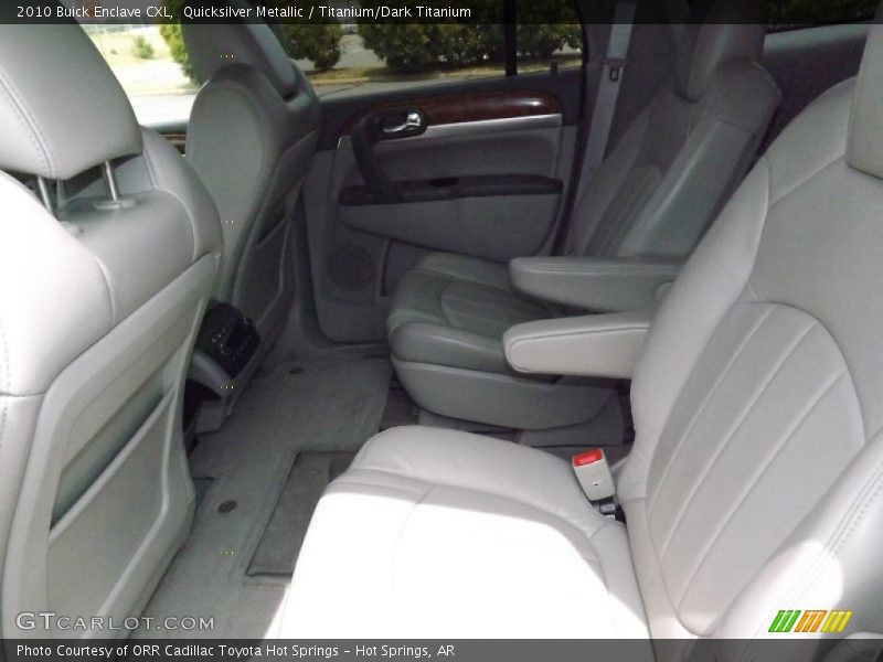 Quicksilver Metallic / Titanium/Dark Titanium 2010 Buick Enclave CXL