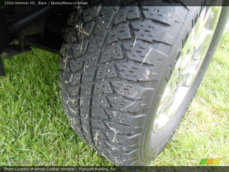 Black / Ebony/Morocco Brown 2009 Hummer H3