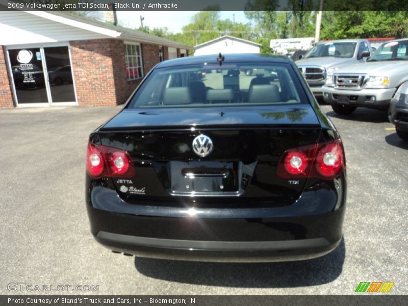 Black Uni / Anthracite 2009 Volkswagen Jetta TDI Sedan