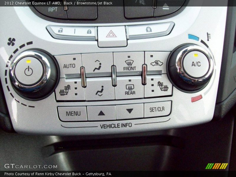 Black / Brownstone/Jet Black 2012 Chevrolet Equinox LT AWD