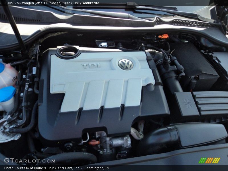 Black Uni / Anthracite 2009 Volkswagen Jetta TDI Sedan