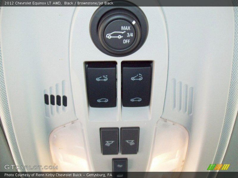 Black / Brownstone/Jet Black 2012 Chevrolet Equinox LT AWD