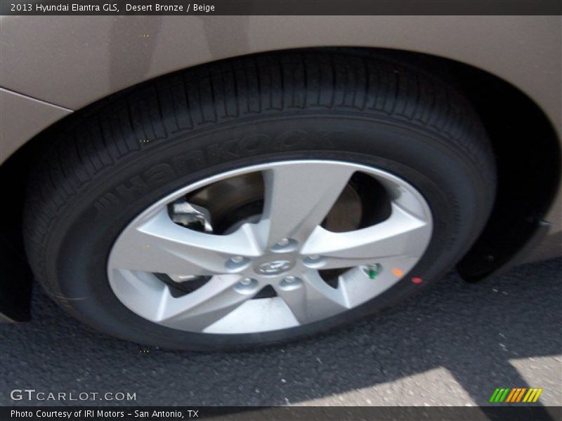 Desert Bronze / Beige 2013 Hyundai Elantra GLS