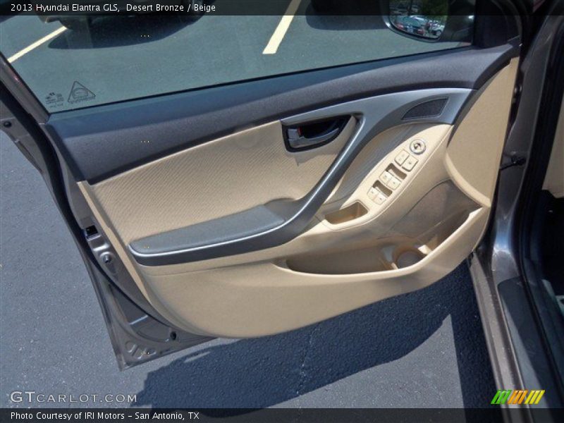 Desert Bronze / Beige 2013 Hyundai Elantra GLS