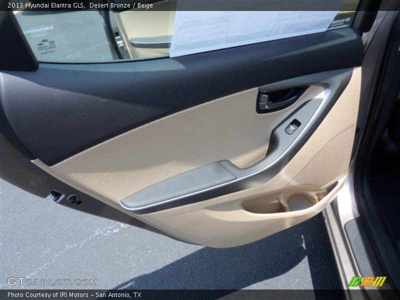 Desert Bronze / Beige 2013 Hyundai Elantra GLS