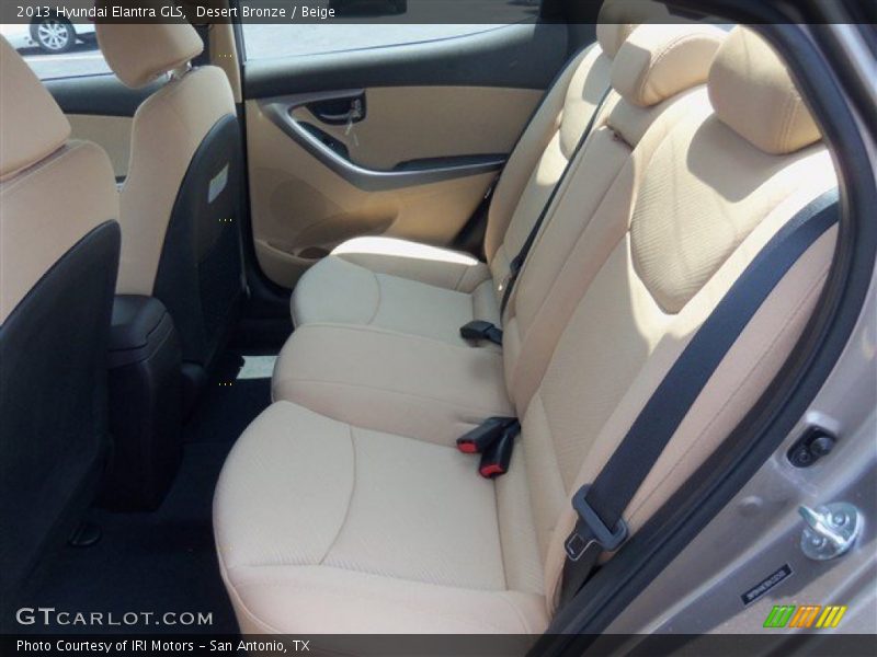Desert Bronze / Beige 2013 Hyundai Elantra GLS