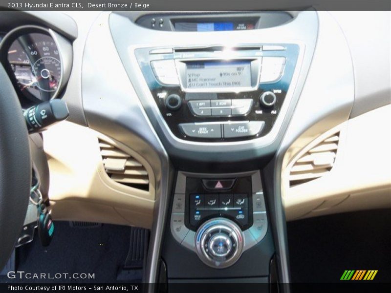 Desert Bronze / Beige 2013 Hyundai Elantra GLS