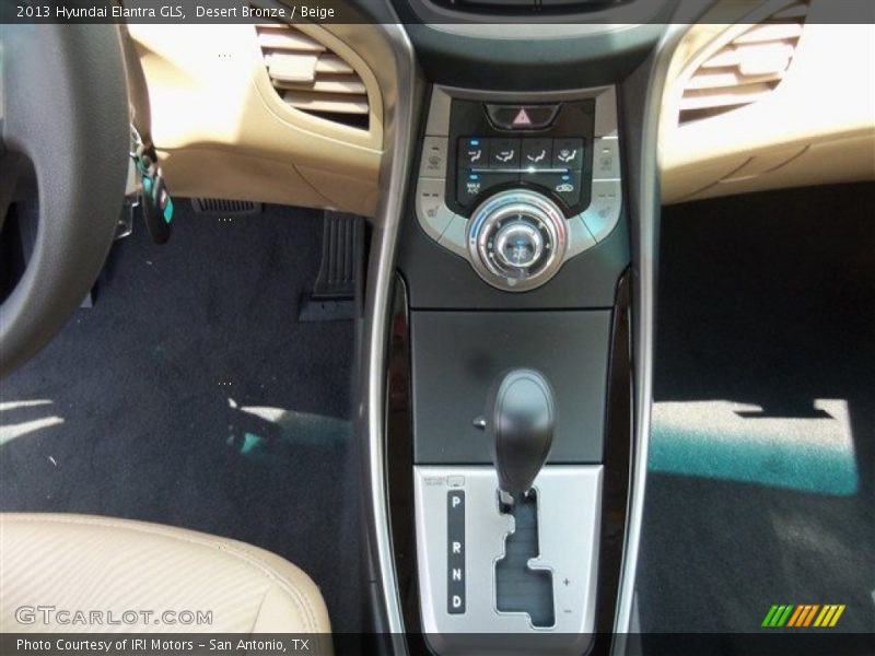 Desert Bronze / Beige 2013 Hyundai Elantra GLS
