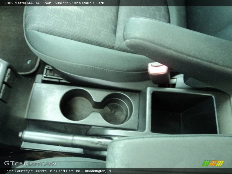 Sunlight Silver Metallic / Black 2009 Mazda MAZDA5 Sport