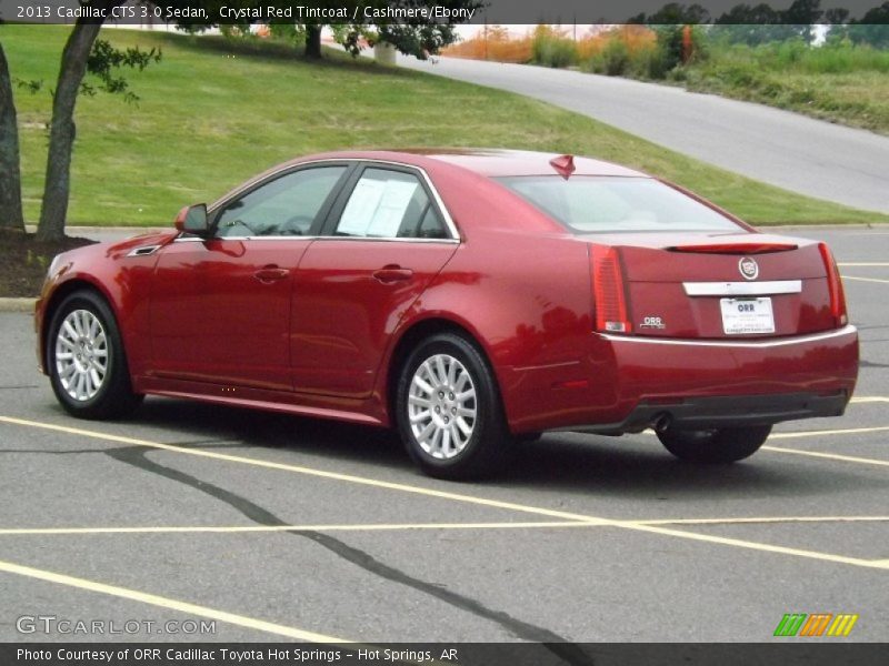 Crystal Red Tintcoat / Cashmere/Ebony 2013 Cadillac CTS 3.0 Sedan
