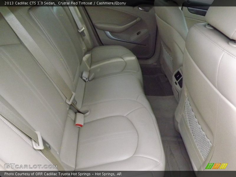 Crystal Red Tintcoat / Cashmere/Ebony 2013 Cadillac CTS 3.0 Sedan