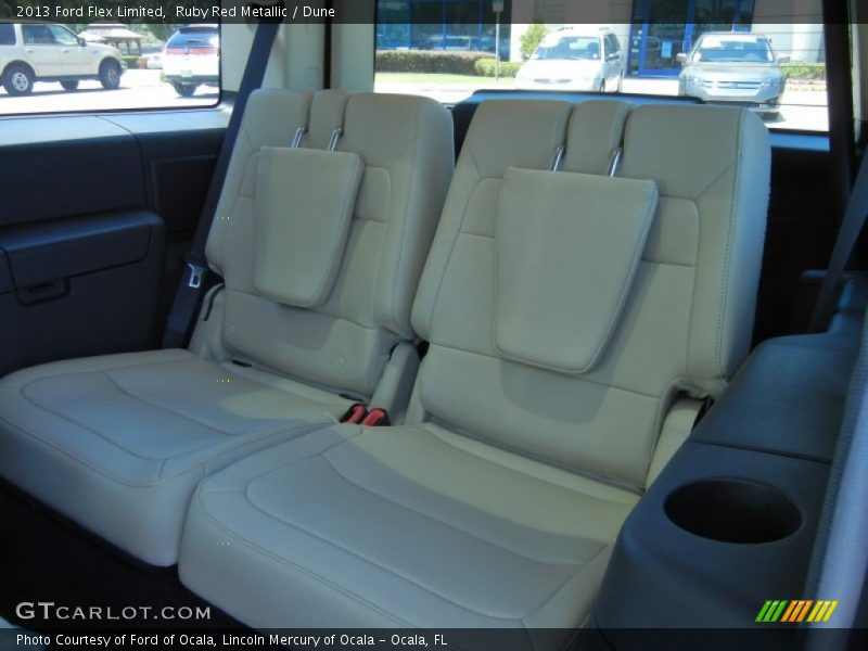 Ruby Red Metallic / Dune 2013 Ford Flex Limited