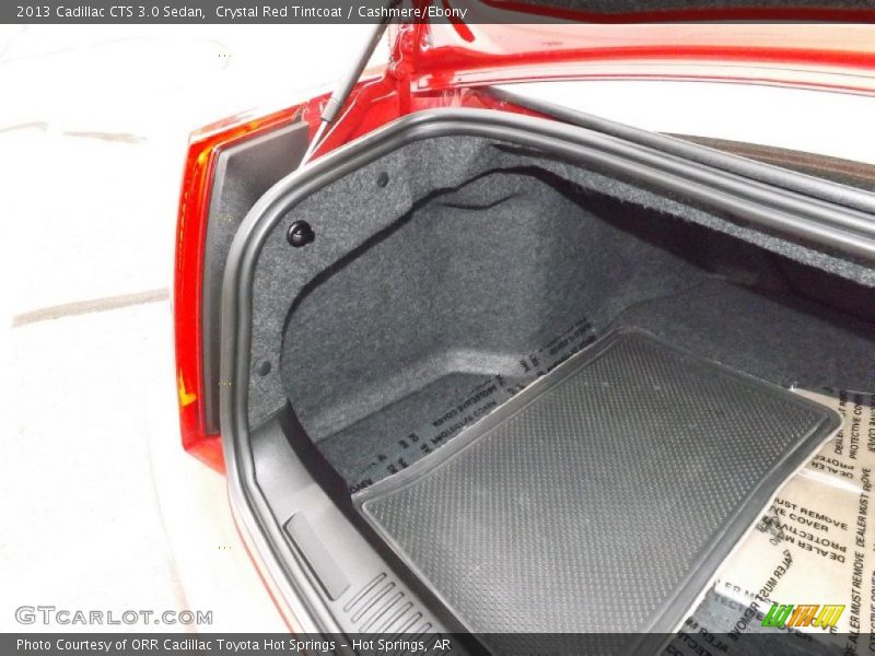 Crystal Red Tintcoat / Cashmere/Ebony 2013 Cadillac CTS 3.0 Sedan