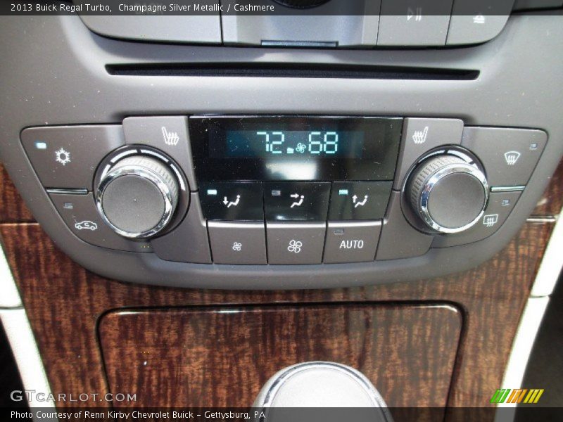 Champagne Silver Metallic / Cashmere 2013 Buick Regal Turbo