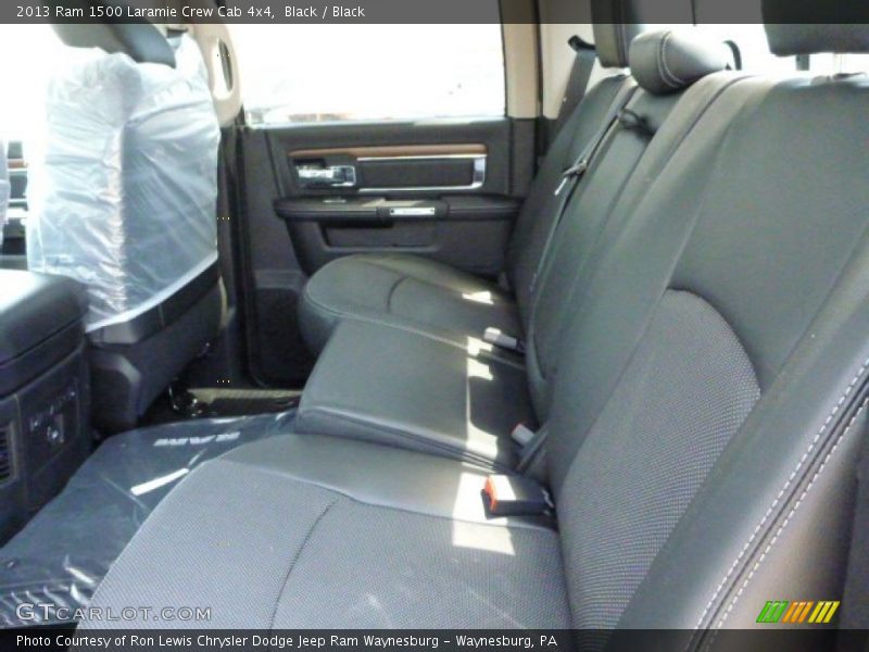 Black / Black 2013 Ram 1500 Laramie Crew Cab 4x4