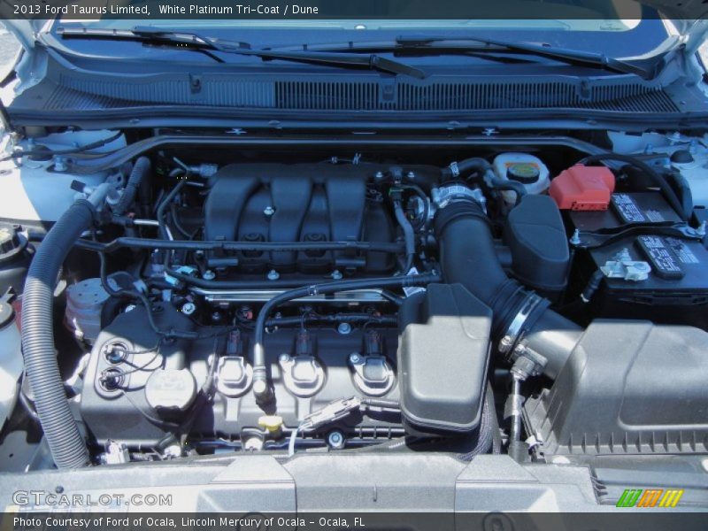 White Platinum Tri-Coat / Dune 2013 Ford Taurus Limited