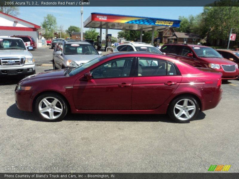 Redondo Red Pearl / Camel 2006 Acura TL 3.2