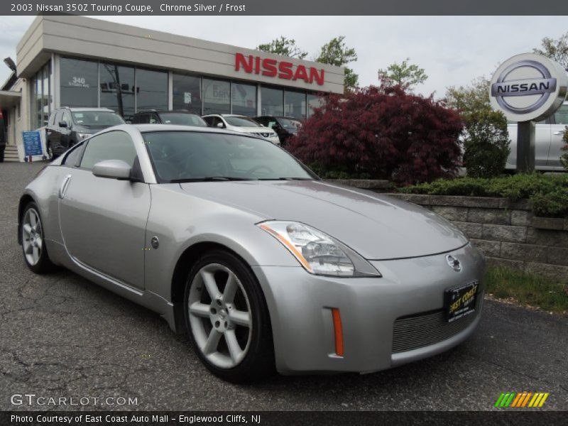 Chrome Silver / Frost 2003 Nissan 350Z Touring Coupe