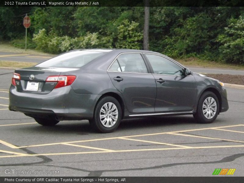 Magnetic Gray Metallic / Ash 2012 Toyota Camry LE