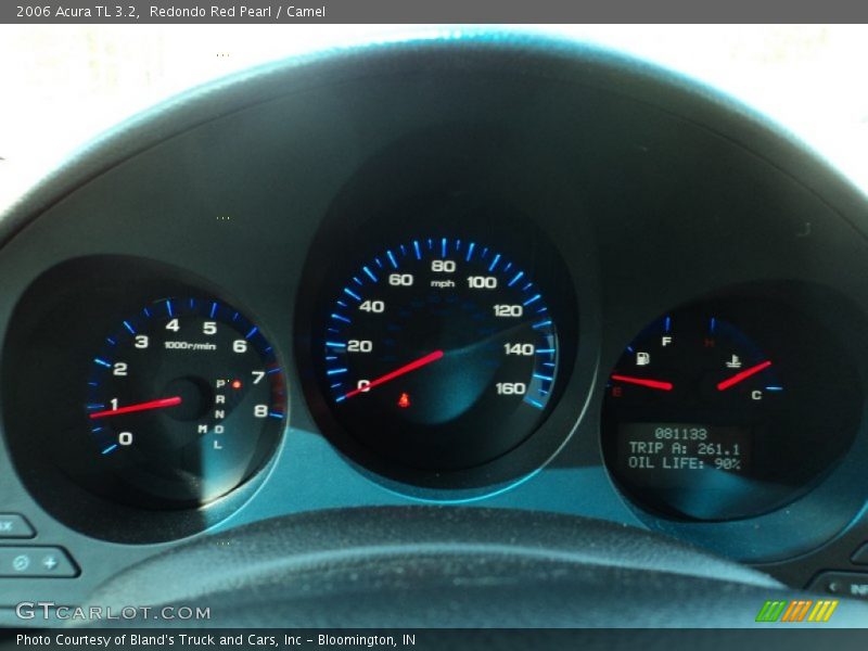 Redondo Red Pearl / Camel 2006 Acura TL 3.2