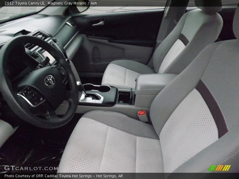  2012 Camry LE Ash Interior