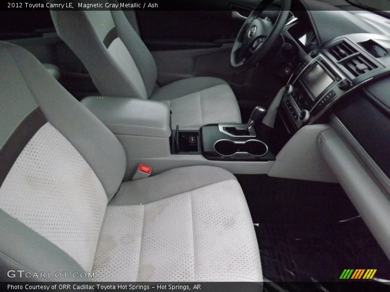 Magnetic Gray Metallic / Ash 2012 Toyota Camry LE