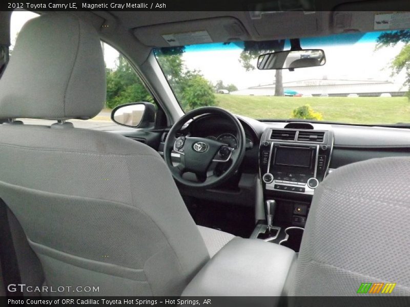 Magnetic Gray Metallic / Ash 2012 Toyota Camry LE