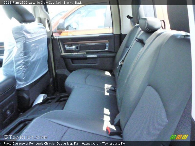 Black / Black 2013 Ram 1500 Laramie Crew Cab 4x4