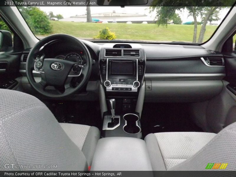 Dashboard of 2012 Camry LE