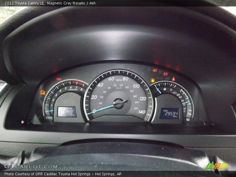  2012 Camry LE LE Gauges