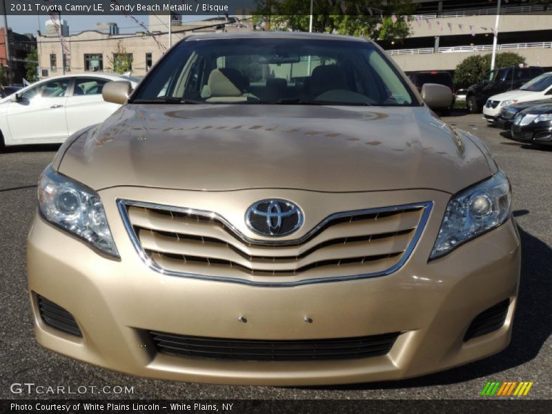 Sandy Beach Metallic / Bisque 2011 Toyota Camry LE