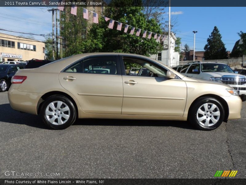Sandy Beach Metallic / Bisque 2011 Toyota Camry LE