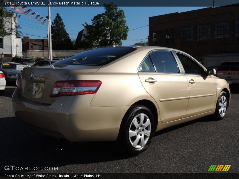 Sandy Beach Metallic / Bisque 2011 Toyota Camry LE