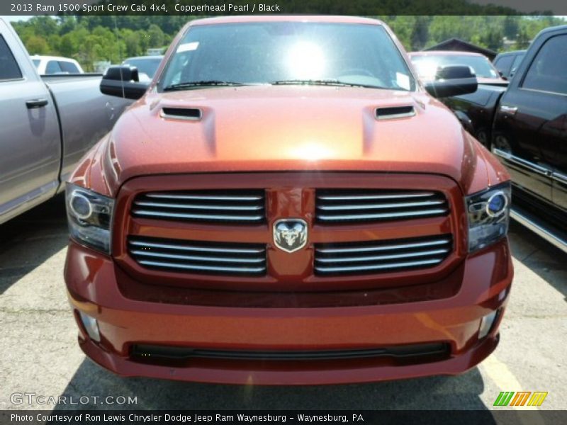 Copperhead Pearl / Black 2013 Ram 1500 Sport Crew Cab 4x4