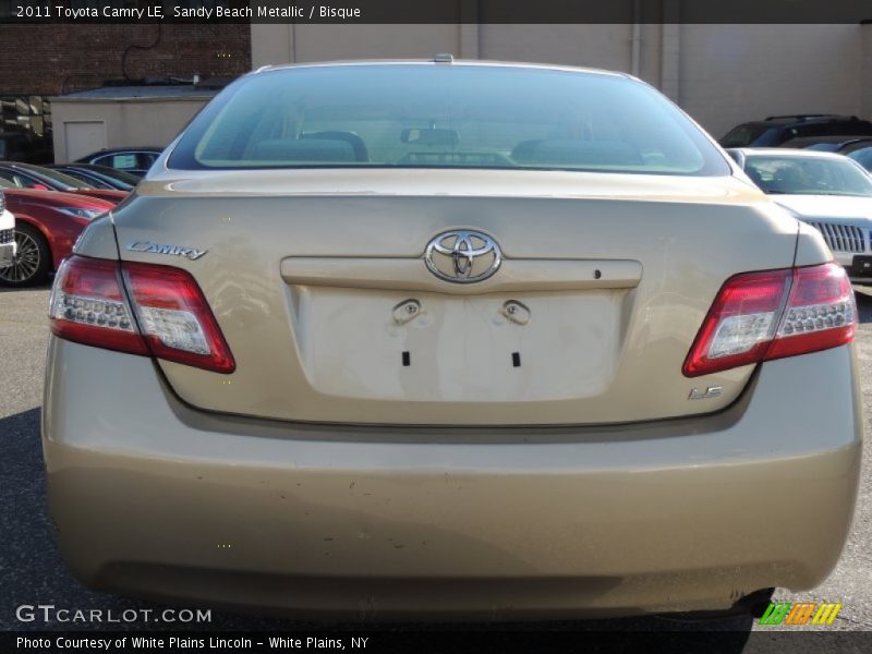 Sandy Beach Metallic / Bisque 2011 Toyota Camry LE