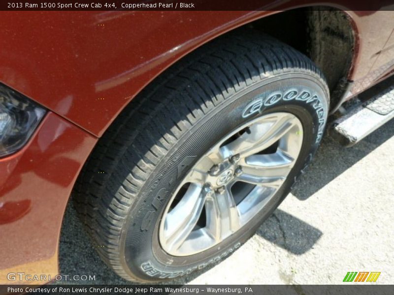 Copperhead Pearl / Black 2013 Ram 1500 Sport Crew Cab 4x4