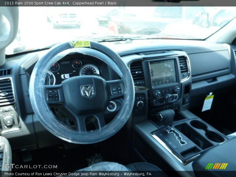 Copperhead Pearl / Black 2013 Ram 1500 Sport Crew Cab 4x4