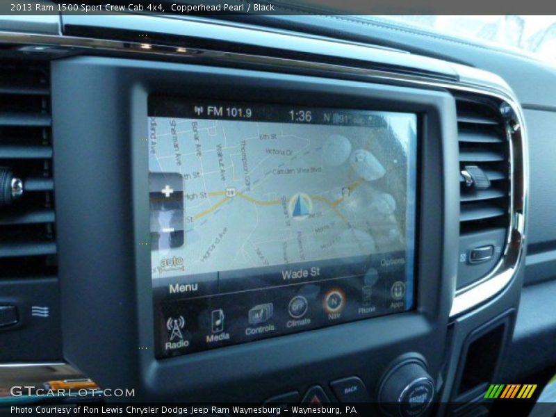 Copperhead Pearl / Black 2013 Ram 1500 Sport Crew Cab 4x4