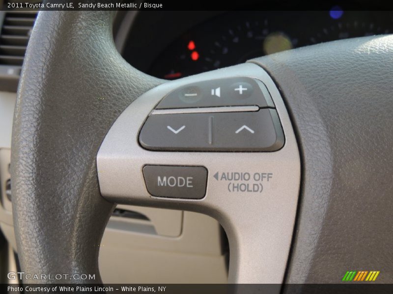 Sandy Beach Metallic / Bisque 2011 Toyota Camry LE