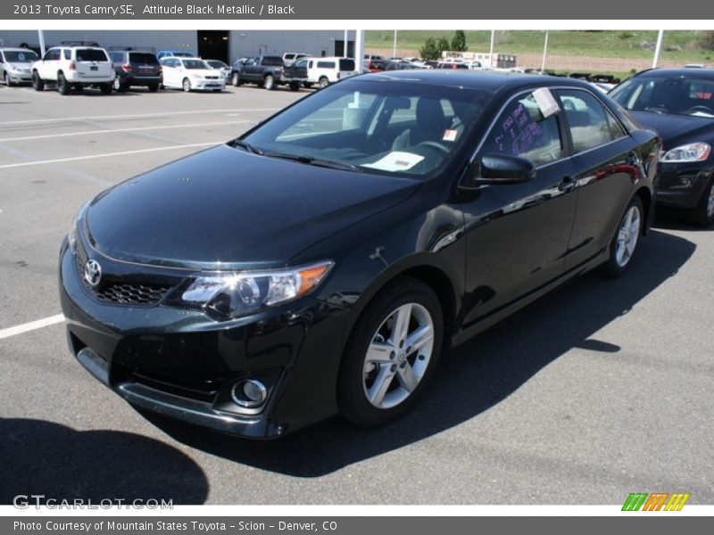 Attitude Black Metallic / Black 2013 Toyota Camry SE