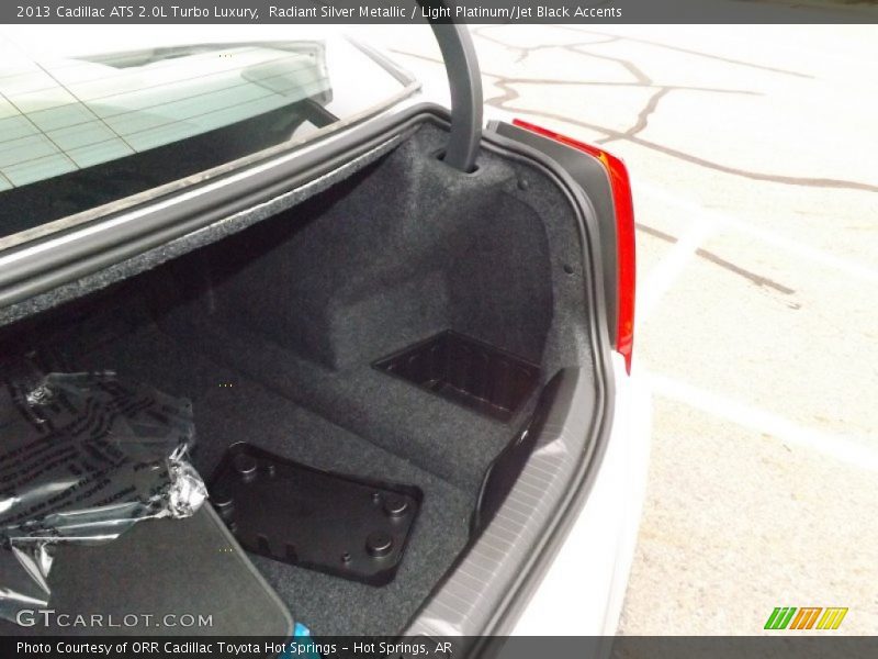 Radiant Silver Metallic / Light Platinum/Jet Black Accents 2013 Cadillac ATS 2.0L Turbo Luxury